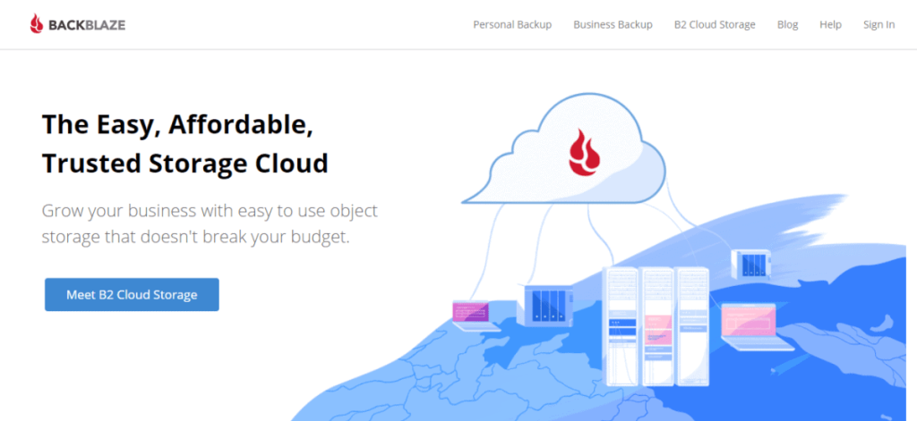 Backblaze Cloud Backup Solution