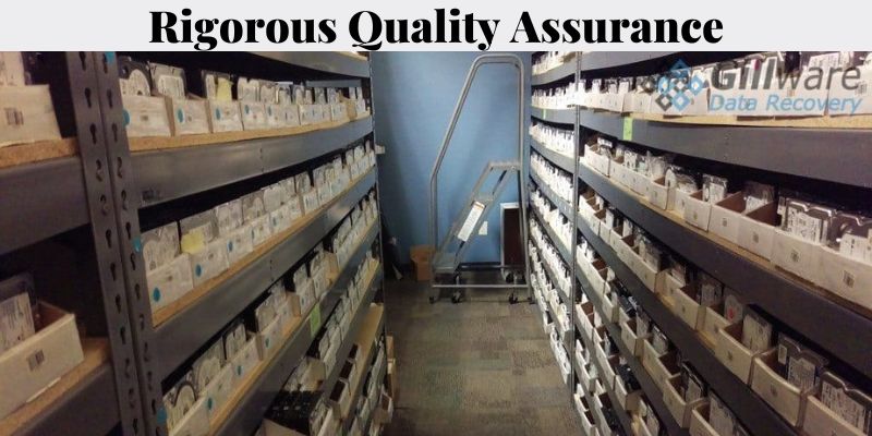 Rigorous Quality Assurance - Overview of Data Recovery Lab